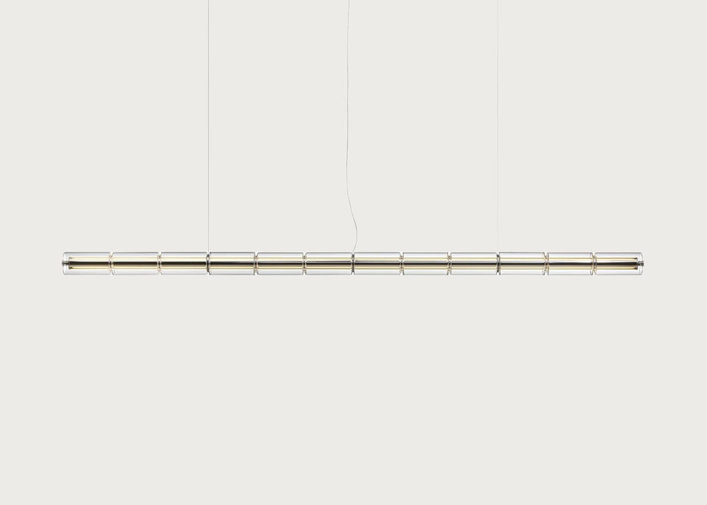 Luce Cilindrica LED Glass Pendant