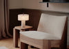 Margin LED Portable Table Lamp Beige