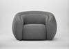 Flora Loveseat St Moritz Wool Light Grey
