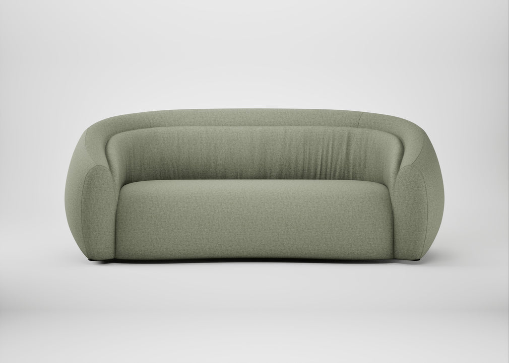 Flora 3 Seater Sofa Siena Cotton Pistachio