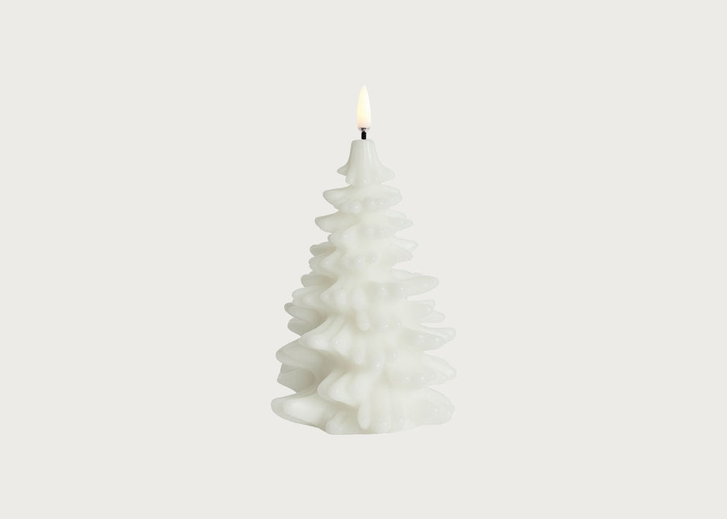 LED Christmas Tree Candle Small White