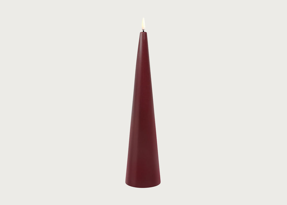 LED Cone Candle Large