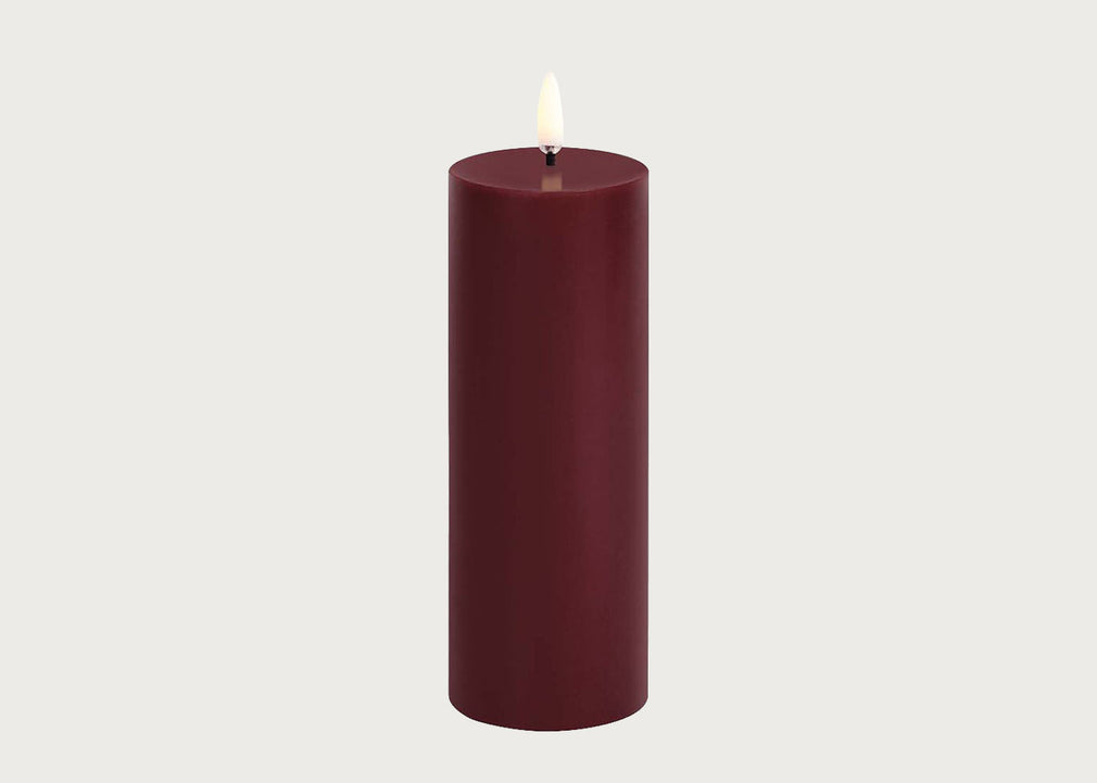 LED Pillar Candles 5.8 x 15.2cm