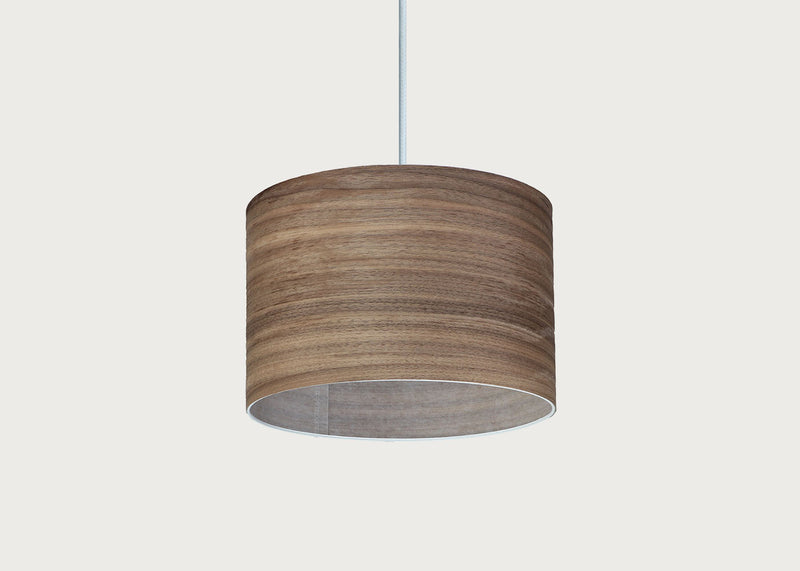 Wood Veneer Walnut Shade