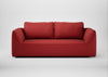 Morven 3 Seater Sofa Melton Wool Red Oxide
