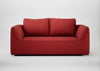Morven 2 Seater Sofa Melton Wool Red Oxide