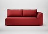 Morven Right Hand Facing 3 Seater Unit Melton Wool Red Oxide