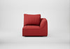 Morven Right Hand Facing Single Unit Melton Wool Red Oxide