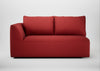 Morven Left Hand Facing 2 Seater Unit Melton Wool Red Oxide