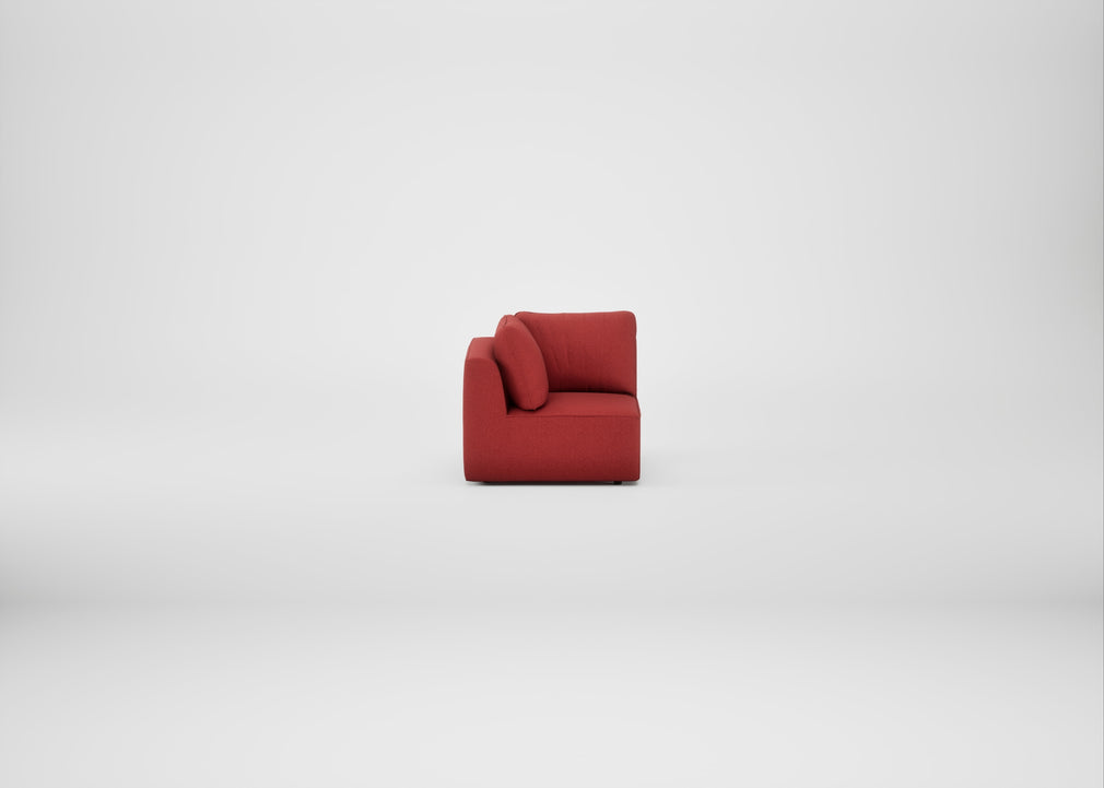 Morven Corner Unit Melton Wool Red Oxide