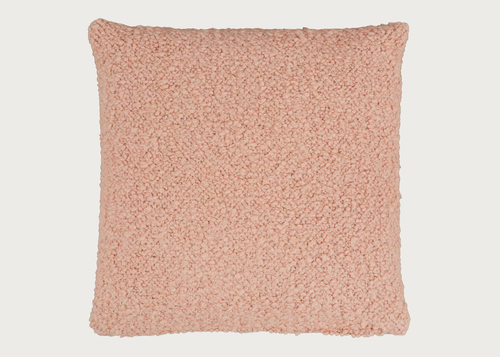 Boucle Cushion Dusky Pink 45 x 45cm