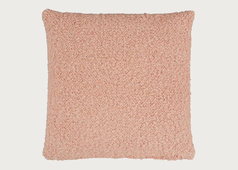 Boucle Cushion Dusky Pink 45 x 45cm