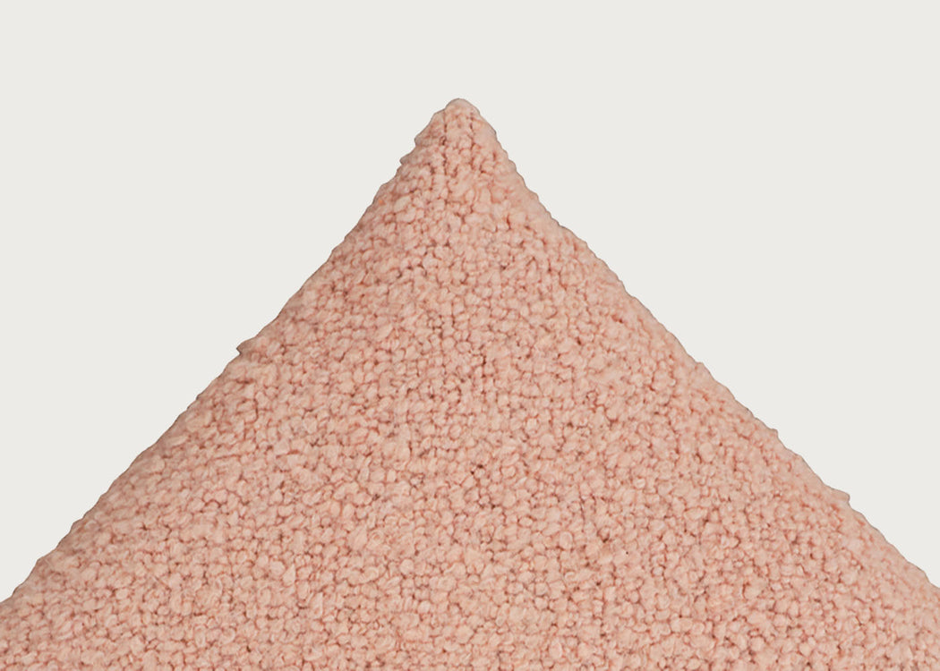 Boucle Cushion Dusky Pink 45 x 45cm