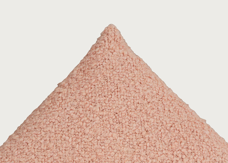 Boucle Cushion Dusky Pink 45 x 45cm