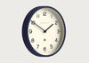 Echo Number Four Wall Clock Midnight Blue