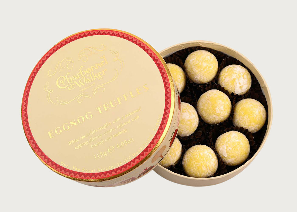 Eggnog Truffles