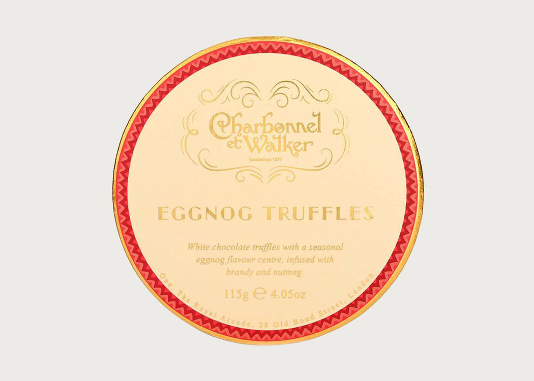 Eggnog Truffles