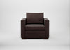 Palermo Armchair Heritage Leather Dark Walnut 2069 / Walnut