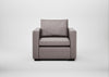 Palermo Armchair Heritage Leather Stone Grey 2060 / Black