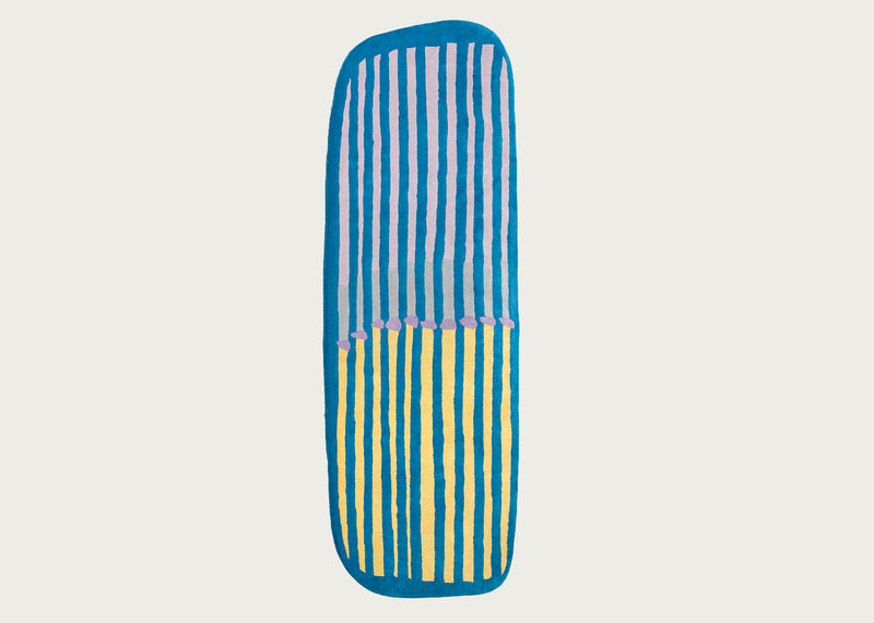 Parays Runner Blue 100 x 300cm