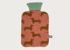 Mini Lambswool Hottie Set Peach Sausage Dog