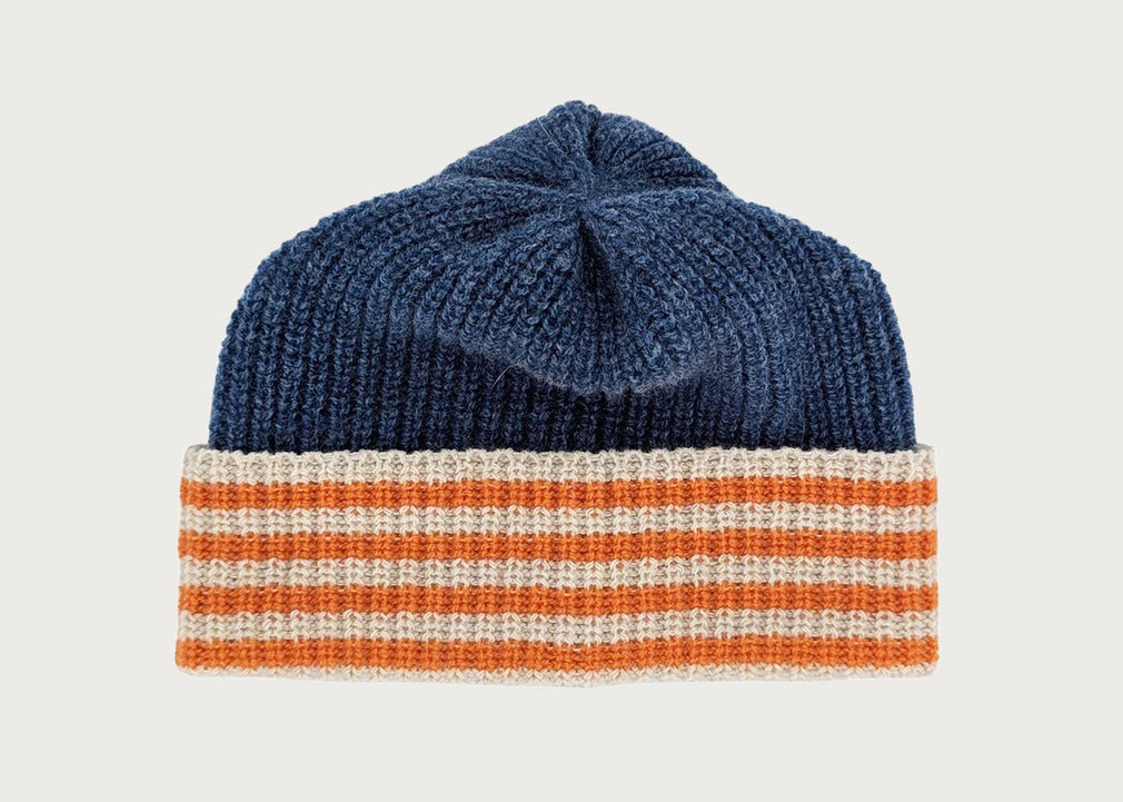 Kids Hat Blue/Orange