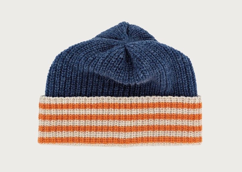 Kids Hat Blue/Orange