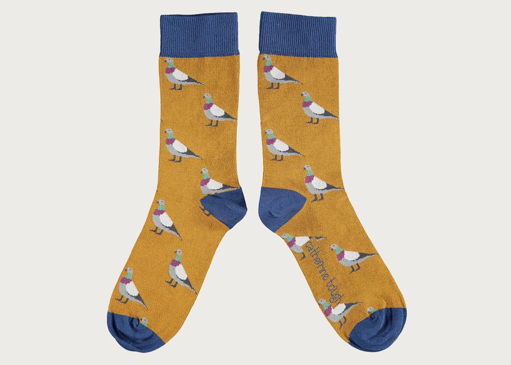 Women's Organic Cotton Ankle Sock Pigeon Ginger