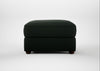 Tailor Rectangular Footstool Boucle Fern / Walnut Stained