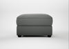 Tailor Rectangular Footstool Boucle Steel / Black