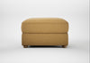 Tailor Rectangular Footstool Boucle Tweed Citrine / Natural