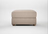 Tailor Rectangular Footstool Boucle Tweed Pearl / Natural