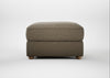 Tailor Rectangular Footstool Boucle Velvet Rocky / Natural