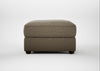 Tailor Rectangular Footstool Boucle Velvet Rocky / Walnut Stained