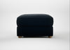 Tailor Rectangular Footstool Boucle Velvet Space / Natural