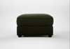 Tailor Rectangular Footstool Boucle Velvet Wilder / Walnut Stained