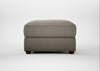 Tailor Rectangular Footstool Broad Weave Pebble / Walnut Stained