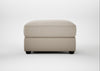 Tailor Rectangular Footstool Broad Weave Putty / Black