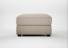 Tailor Rectangular Footstool Broad Weave Putty / Walnut Stained