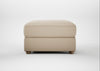 Tailor Rectangular Footstool Brushed Cotton Oat / Natural