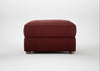 Tailor Rectangular Footstool Capelo Linen-Cotton Estruscan / Natural