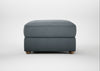 Tailor Rectangular Footstool Capelo Linen-Cotton Mineral / Natural
