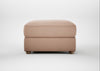 Tailor Rectangular Footstool Capelo Linen-Cotton Rosedale / Natural