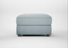 Tailor Rectangular Footstool Capelo Linen-Cotton Sea Shanty / Natural