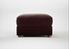 Tailor Rectangular Footstool Smart Luxe Velvet Acorn / Natural