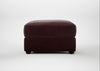 Tailor Rectangular Footstool Smart Luxe Velvet Acorn / Walnut Stained