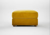 Tailor Rectangular Footstool Smart Luxe Velvet Canary / Natural