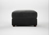 Tailor Rectangular Footstool Smart Luxe Velvet Nickel / Walnut Stained