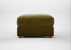 Tailor Rectangular Footstool Smart Luxe Velvet Peridot / Natural