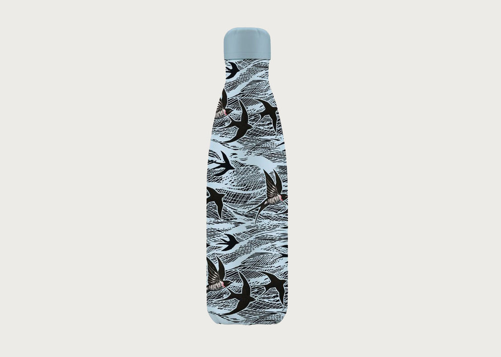 Drinks Bottle Swallows & Sea